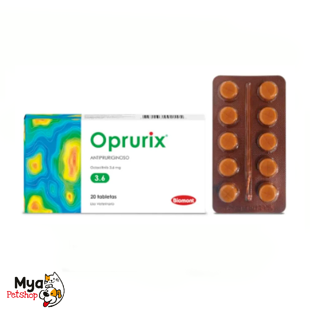 Biomont | Oprurix | 3.6 mg | 20 tabletas