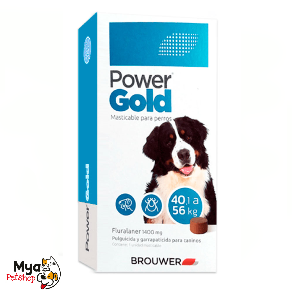 Brouwer | Power gold | 40.1 a 56 kg | 1400 mg | 1 tableta