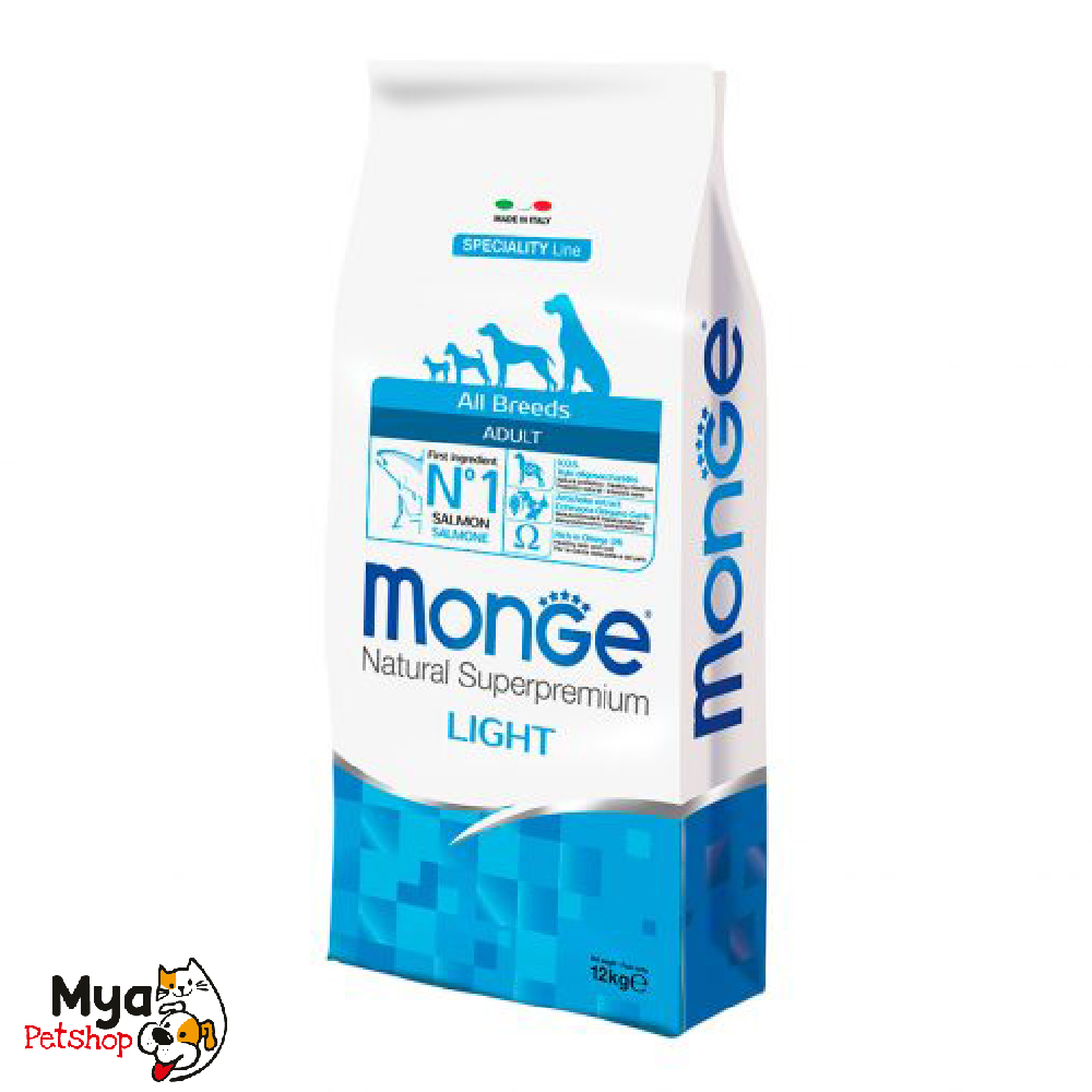 Monge Adulto Light Salmón y Arroz 2.5 kg