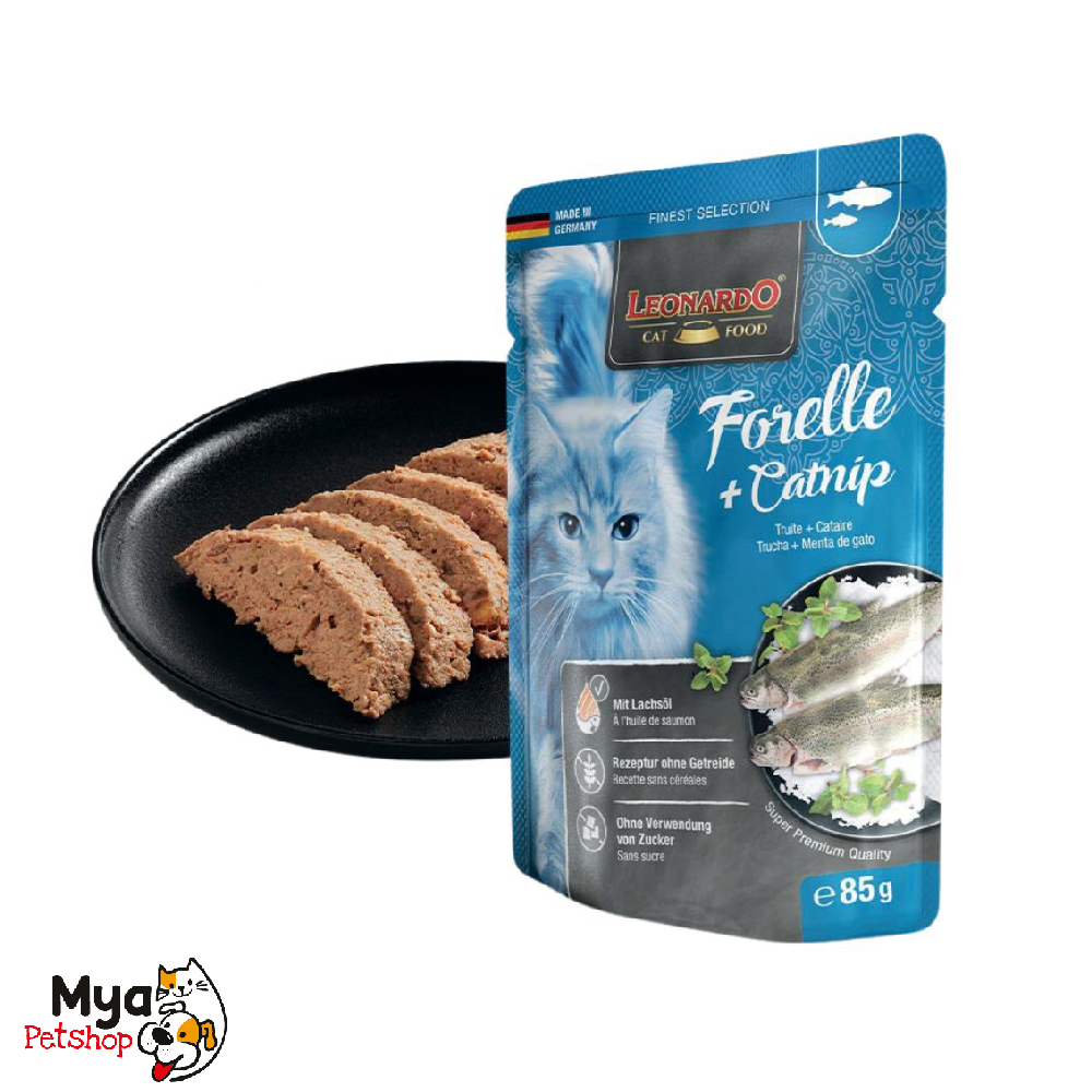 Leonardo - TRUCHA Y CATNIP 85 gr.