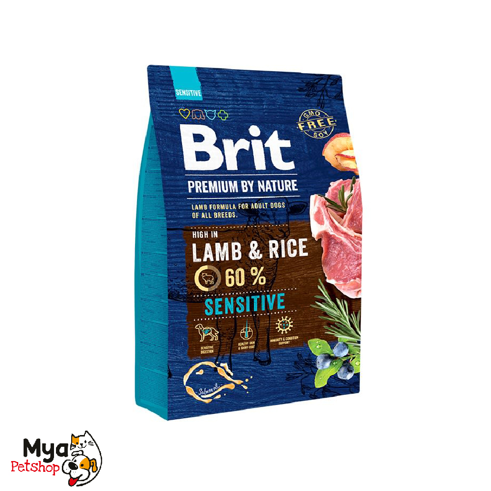 Brit Premium Sensitive Lamb 3 Kg  - Alimento seco Perro