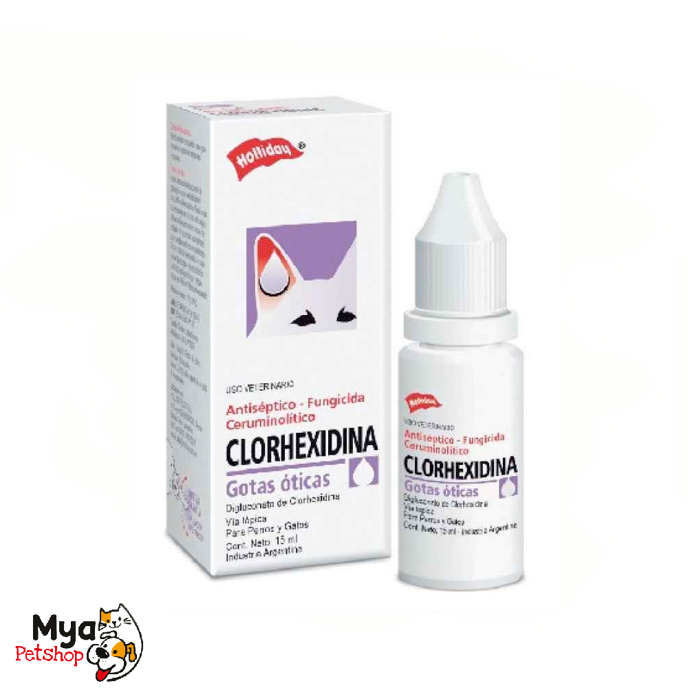 Holliday | Clorhexidina | Gotas óticas | 15 ml