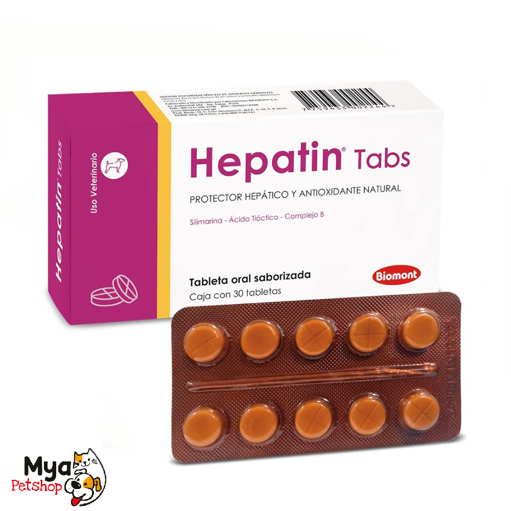 Biomont | Hepatin | 30 Tabletas