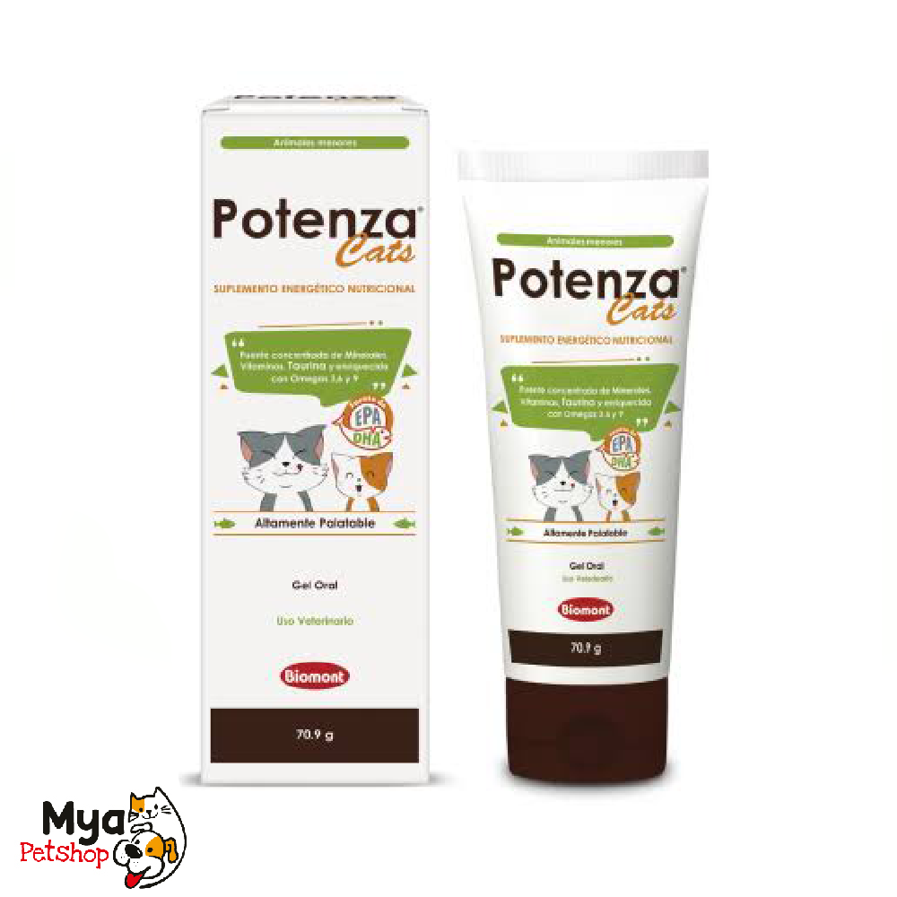 Potenza Cats Gel Oral Tubo X 70.9 G