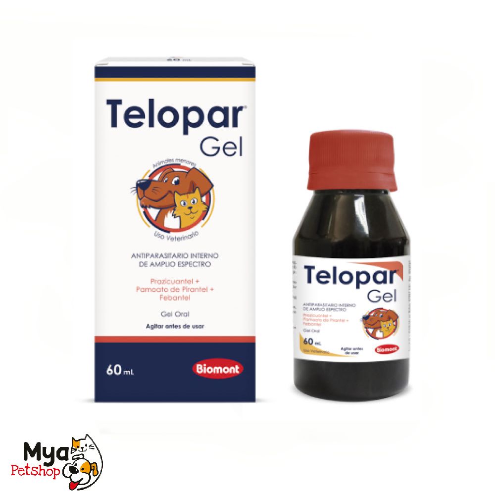 Biomont | Telopar gel | Antiparasitario | 60 ml