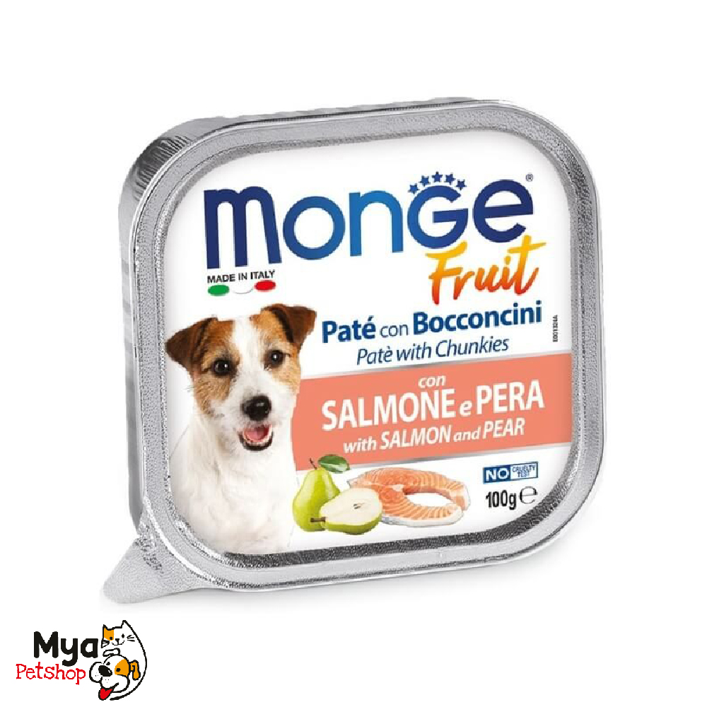 Monge Fruit SALMÓN Y PERA 100g
