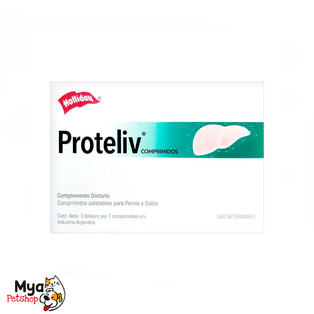 Holliday | Proteliv | Caja | 21 tabletas