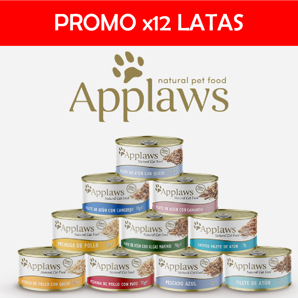 Applaws Alimento para gatos Promo x12 latas 70gr