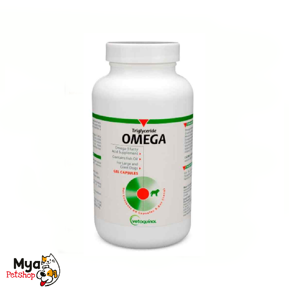 Vetoquinol Triglyceride Omega Large & Giant / Frasco por 60 tbs