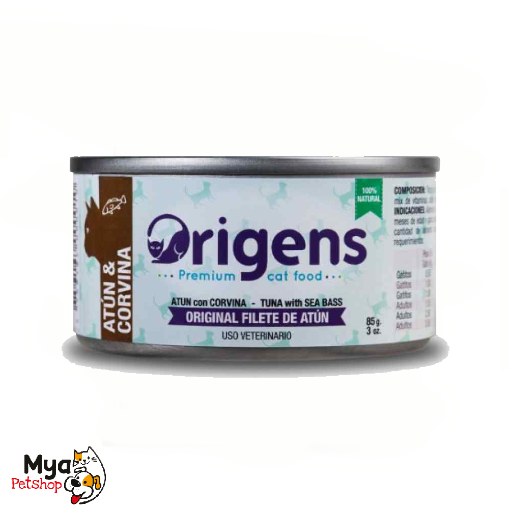 Origens Filete Atún Con Corvina 85 g