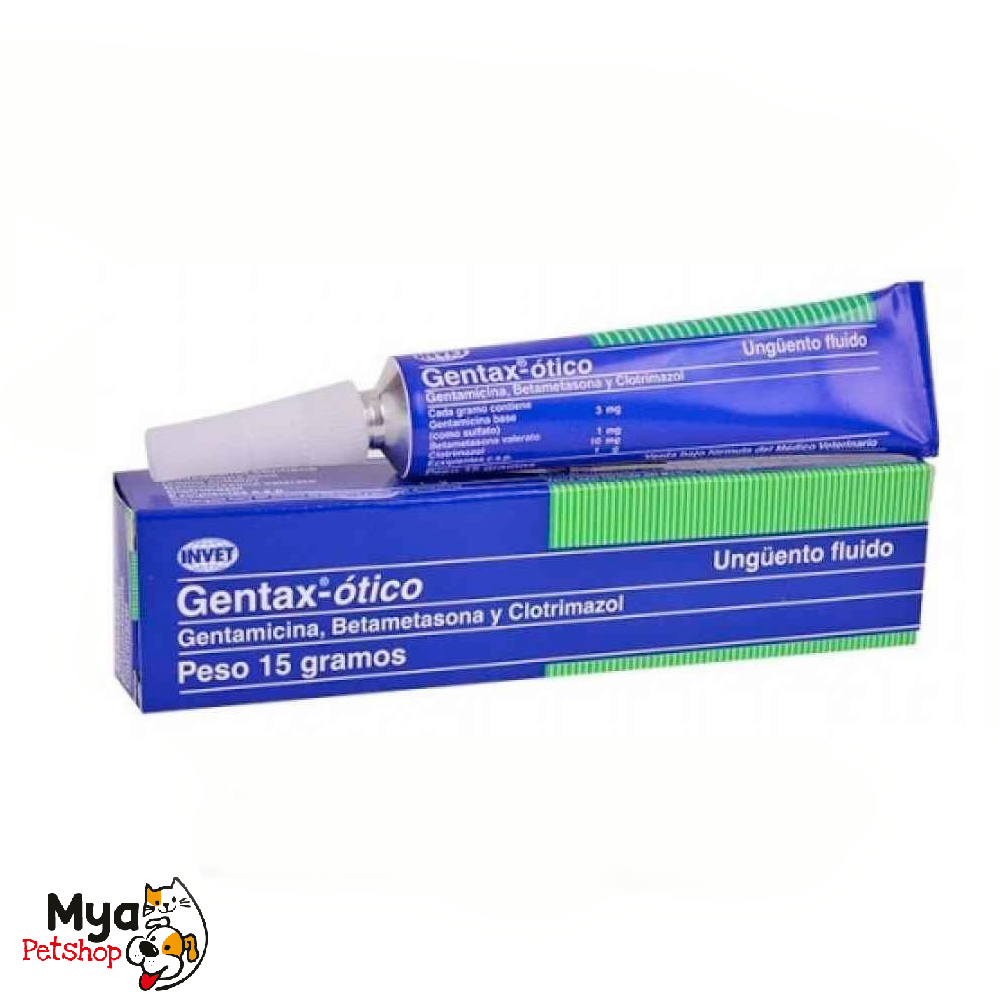 Invet | Gentax ótico | 15 ml | 1 unidad