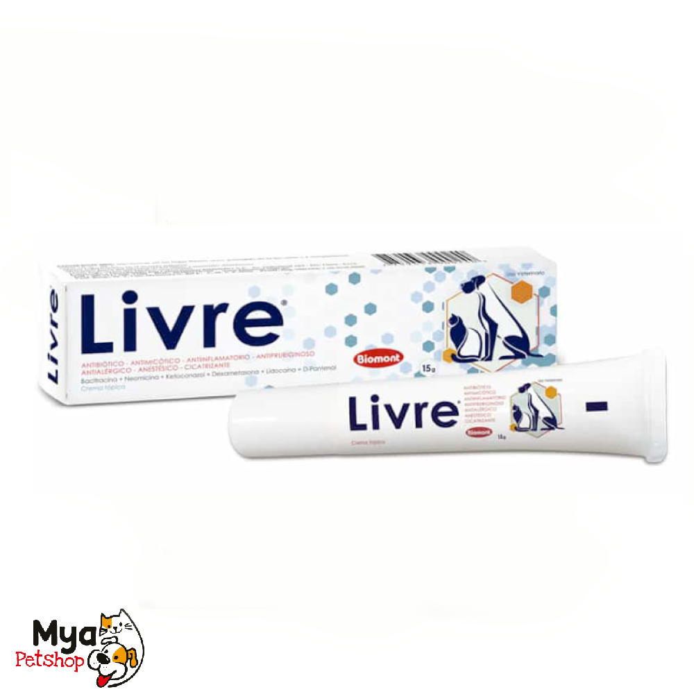 Biomont | Livre | Crema cicatrizante | 15 gr
