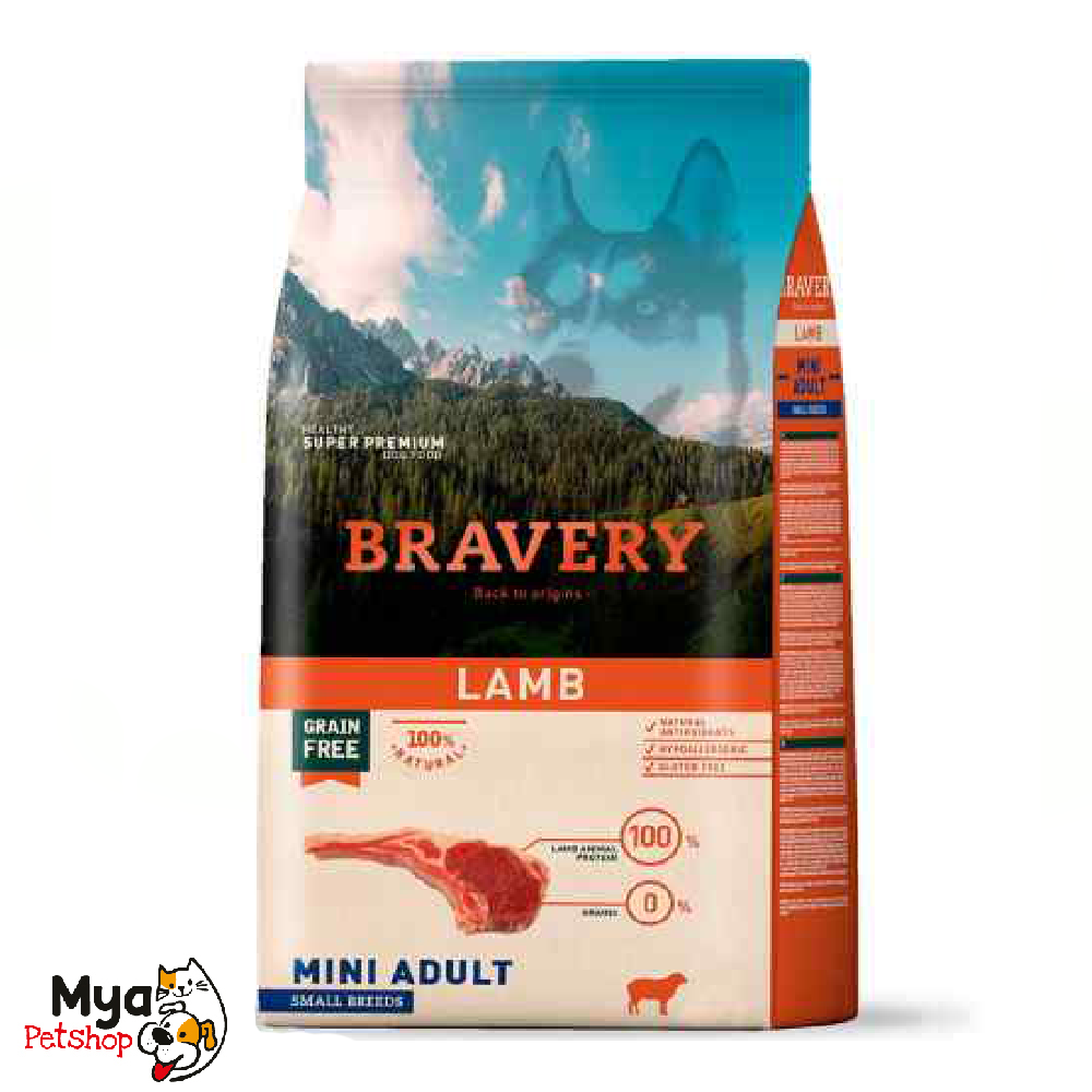 Bravery Cordero Mini Adult Small Breeds Alimento Seco Perro