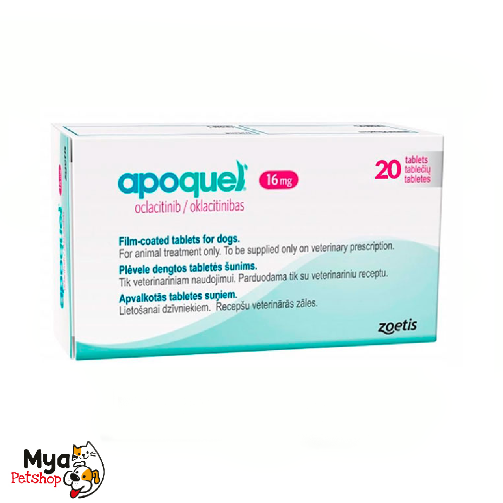 Zoetis | Apoquel | 16 mg | 20 Tabletas