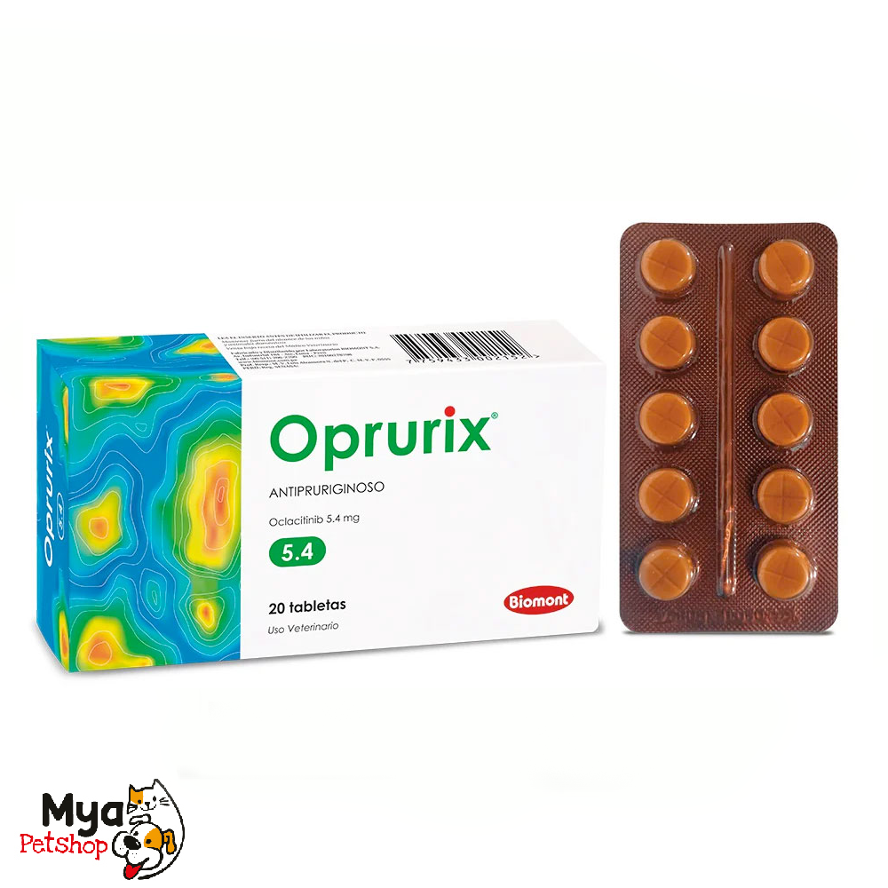 Biomont | Oprurix | 5.4 mg | 20 tabletas