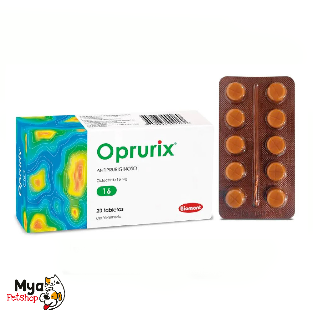Biomont | Oprurix | 16 mg | 20 tabletas