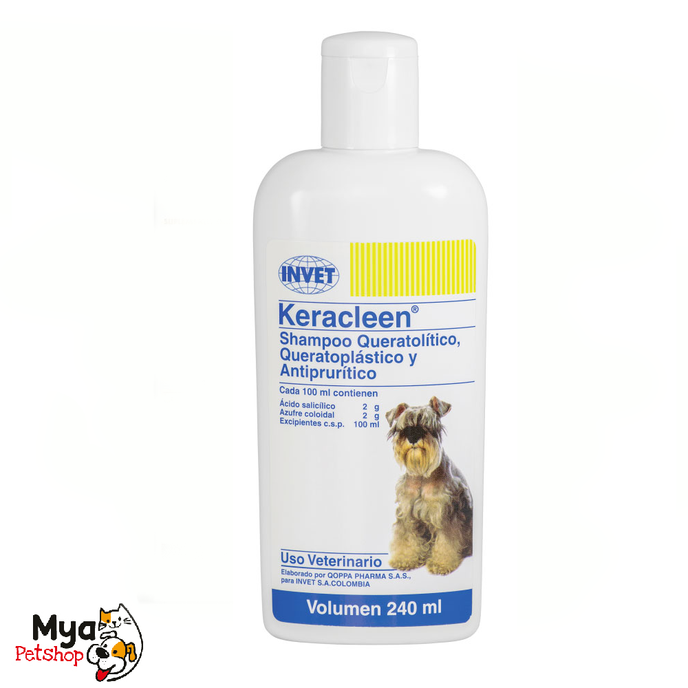 Invet | Keracleen | Shampoo | 240 ml