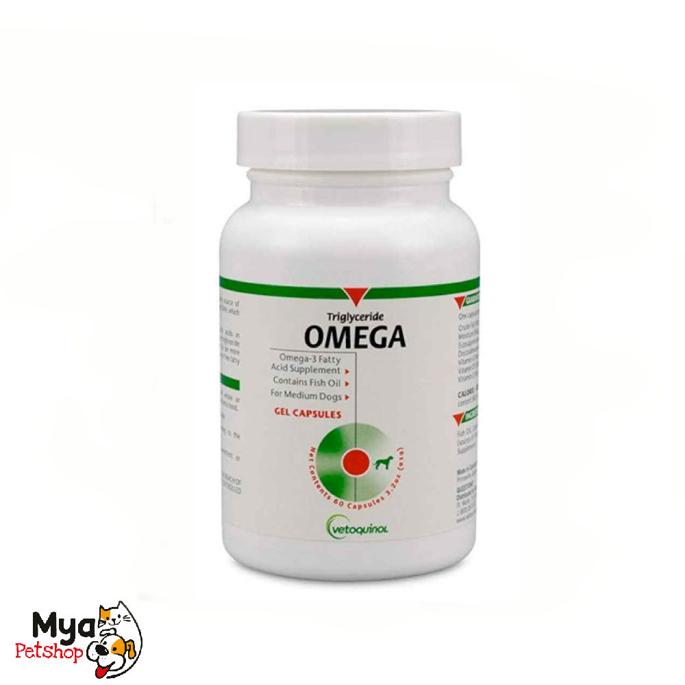 Vetoquinol | Triglyceride omega | Small | 60 capsulas